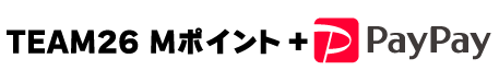 TEAM26MポイントとPayPayロゴ
